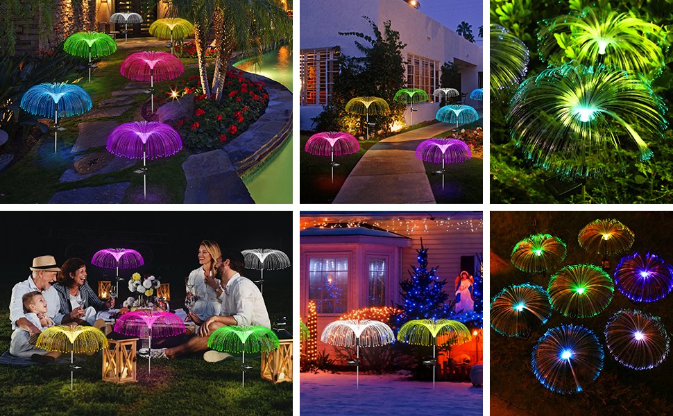 solar garden decorations