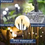 Solar Garden Lights - Solar Swaying Light, Sway by Wind, Solar Outdoor Lights,Solar Garden Decorative Lights Yard