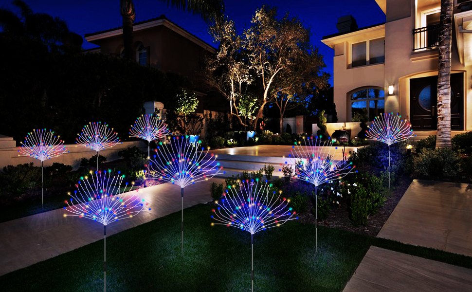 solar Garden Lights Outdoor Decorative